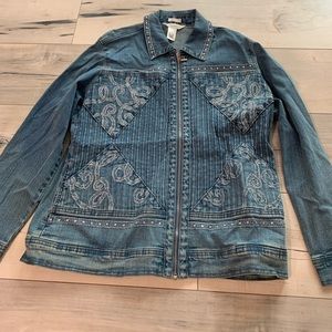 Fancy be-dazzled Jean Jacket